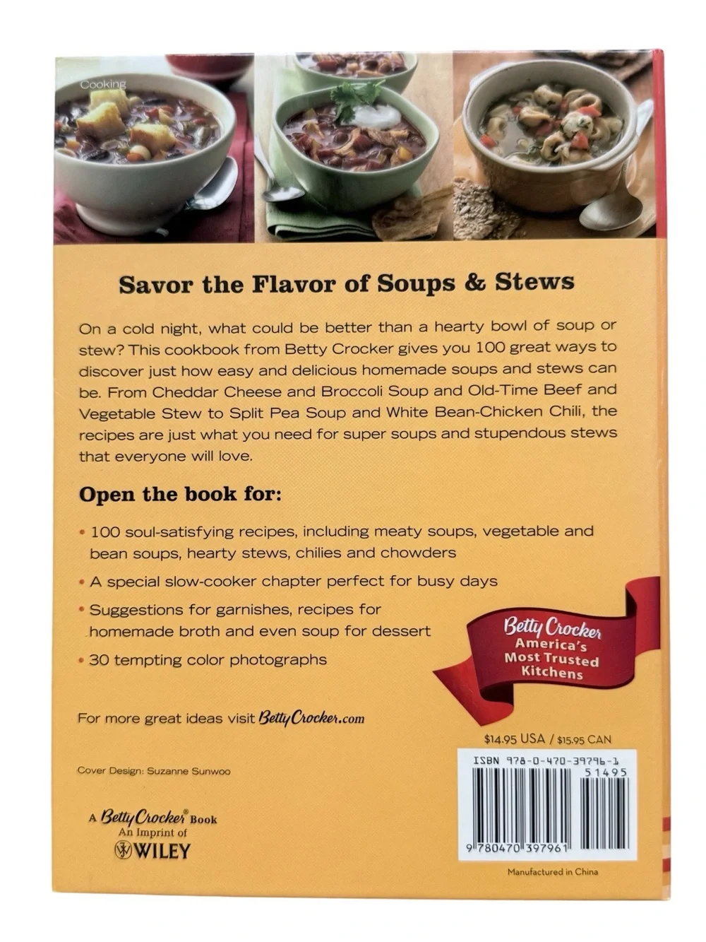 Betty Crocker Soups & Stews Cookbook